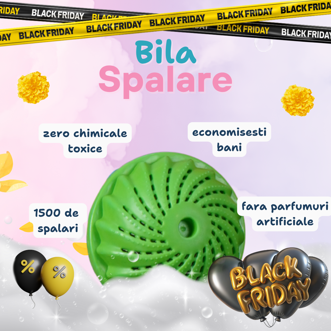 Bila ecologica pentru spalare fara detergent