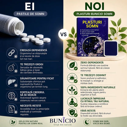 PLASTURI PENTRU SOMN
