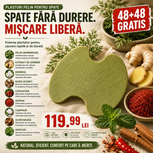 Plasturi pelin spate